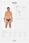 Seksowne męskie majtki jockstrapy Severio jockstrap L/XL