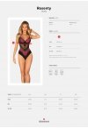 Rosenty bielizna erotyczna sexy body XS/S