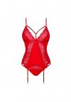 Obsessive Diyosa gorset i figi czerwony M/L