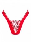Obsessive Larisya stringi czerwone L/XL