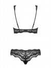 Obsessive Luvae komplet 2-częściowy czarny S/M
