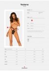 Obsessive Yaskana stringi czarne  M/L