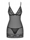 Obsessive 854-CHE-1 koszulka i stringi L/XL