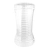 Masturbator Me You Us Ripple Dual End Stroker male masturbator transparent
