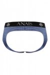 Męskie seksowne jockstrapy bokserki granatowe Naval jock bikini S