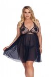 Pandora black ( chemise/halka ) L+