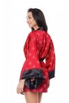 Damski szlafrok Aster Robe czerwony XXL/XXXL