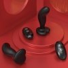 Wibrujący korek analny masażer prostaty sterowany pilotem