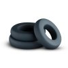 3x pierścień na penisa zestaw Boners Large Cock Ring Set