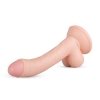 Realistyczne dildo jak prawdziwy penis na przyssawce 19 cm
