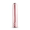 Elegancki mini wibrator pociskowy 10 trybów wibracji złoty