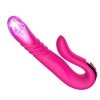 Wibrator damski Deluxe Twirling Vibrating Thruster RED