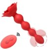 Rotacyjne kule analne sonda z pilotem Rose rotating anal beads