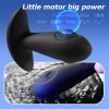Korek analny z podwójną wibracją i pilotem Dual tapping anal plug