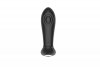 Korek analny z podwójną wibracją i pilotem Dual tapping anal plug