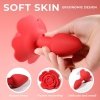 Korek analny rotacja Rose rotating anal plug