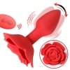 Korek analny rotacja Rose rotating anal plug