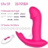 Wibrator do majtek na pilot z lizaniem Flicking wearable vibrator
