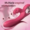 Klasyczny wibrator damski Rabbit vibrator PINK