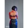 Lina sznur do krępowania Shibari Kinbaku czerwona 5 m