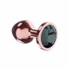 Plug butt plug diamond jet shine s rose gold