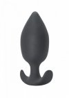 Plug Anal plug with misplaced center of gravity Spice it up Insatiable Dark Grey