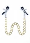 Klipsy na sutki łańcuch Exclusive Nipple Clamps No.8 - Fetish B