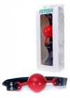 Knebel kulka do ust z dziurkami Ball Gag 