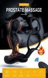Wibrator silicone massager 7 function and heating function, black