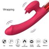Wibrator silicone vibrator usb, 10 vibration modes, heating