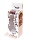 Korek analny z kryształem Jewellery Silver BUTT PLUG- Purple