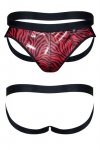 Męskie seksowne majtki jockstraps odkryty tyłek - L