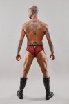 Męskie majtki brazyliany chippendales błyszczące - S