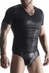 Męski t-shirt z wetlooka w serek S