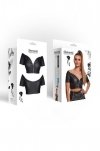 Bielizna - Brmarina001 top czarny rozmiar S