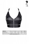 Bielizna - Brzitai001 top czarny rozmiar L