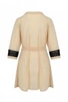 Bielizna Daisy peignoir beige XXL/XXXL
