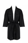 Sybilla peignoir black S/M - Casmir