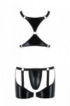 047 Set Aron black S/M - Passion