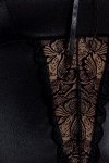 Bielizna Lauren corset black S/M - Casmir