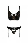 Bielizna Lara set black L/XL - Casmir
