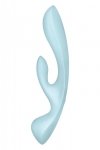 Masażer wibrator Satisfyer Triple Oh light blue