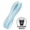 Masażer wielofunkcyjny Satisfyer Threesome 1 błękitny