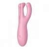 Masażer pochwy i łechtaczki z aplikacją Satisfyer Threesome 4