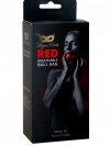 Knebel kulka do ust red breathable ball gag