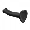 Dildo analne na przyssawce stymulator czarny 18 cm