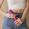 Penis dildo na przyssawce ruchoma skóra 14 cm