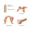 Penis dildo na przyssawce ruchoma skóra 13,5 cm