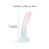 Designerski elastyczny dildo Dildolls Galactica
