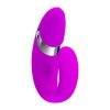 Zakrzywiony wibrator stymulator dla dwojga Pretty Love - Amour